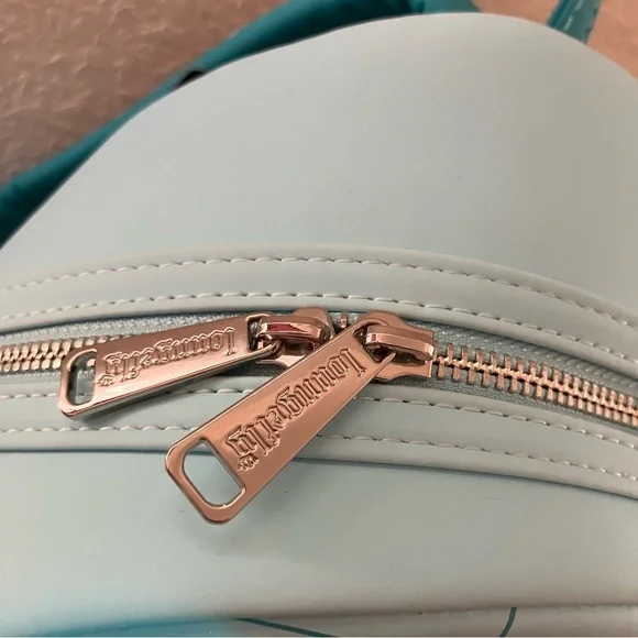 LOUNGEFLY X STAR WARS Glow In The Dark Yoda Force Ghost Mini Backpack NWT - Picture 12 of 16